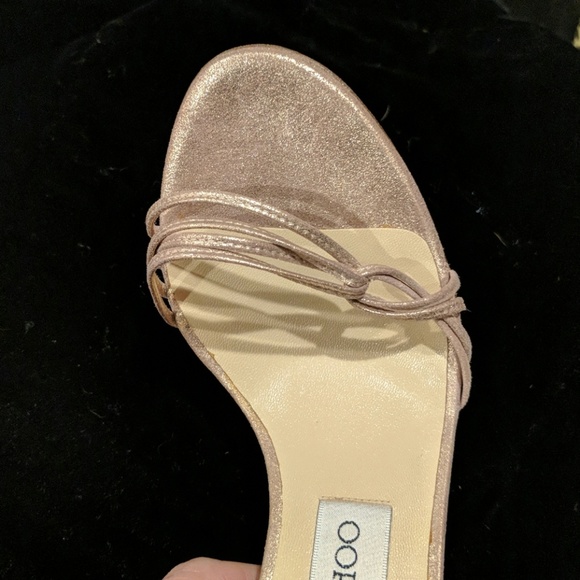 Jimmy Choo!  36.5 (6.5) blush color heel - Picture 3 of 8